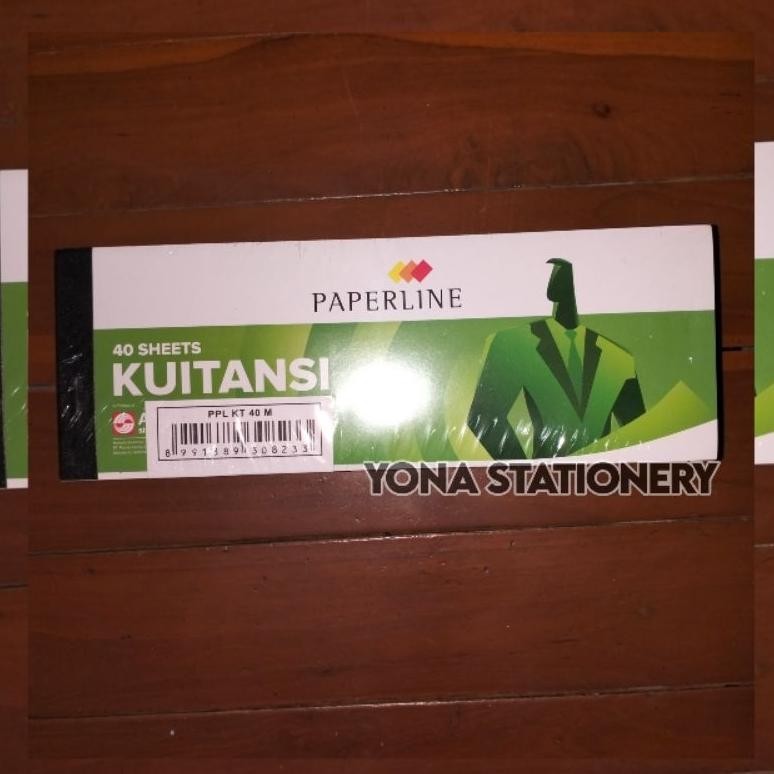 

Buku kwitansi/kuitansi paperline kecil 40M | 1 Pack: 10 pcs AST