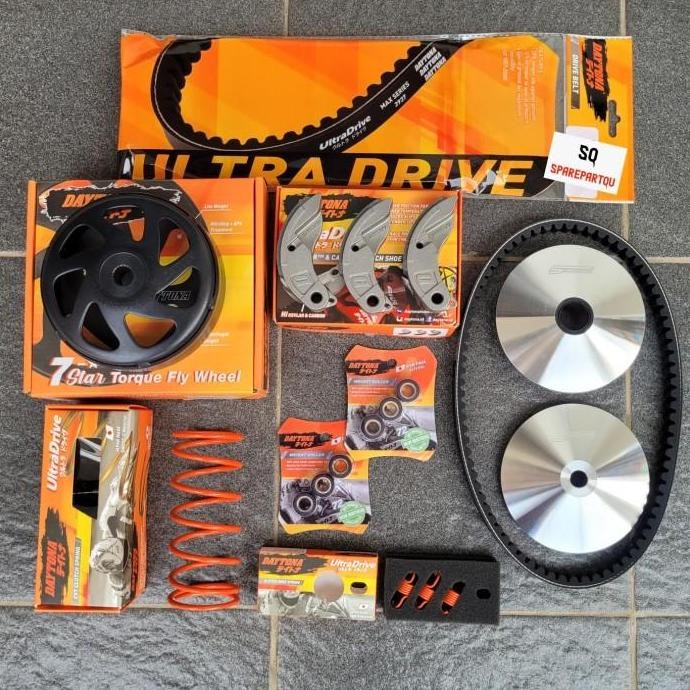 Upgrade CVT New Nmax 155 Aerox155 Lexi125 Paket Upgrade Kirian Set