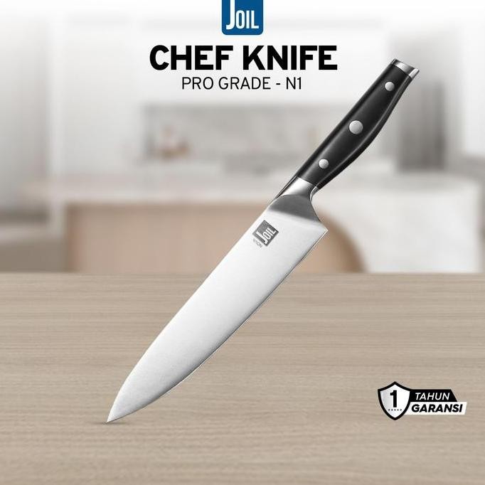 Joil Pisau Dapur Chef Knife Stainless Steel Tajam - N1 Kitchenware