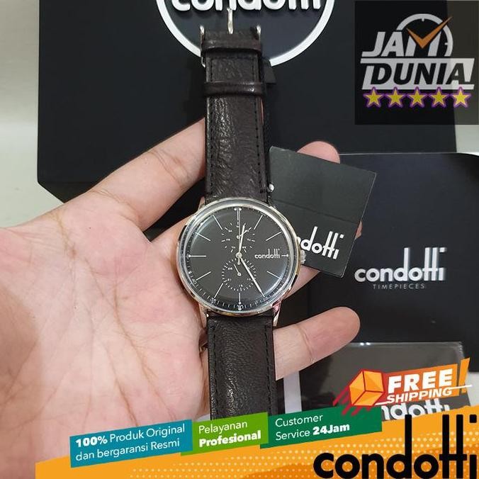 Tersedia JAM TANGAN CONDOTTI WATCH ORIGINAL CN1090-S03-L03 1090 JAM PRIA LA