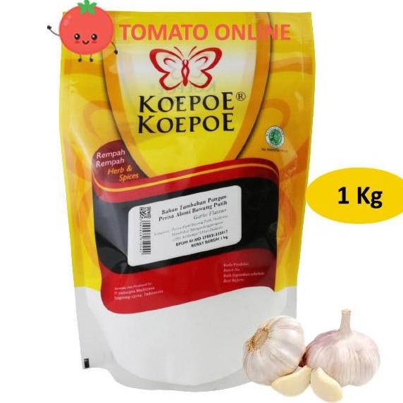 

Koepoe Kopoe Kupu Bawang Putih Bubuk Garlic Powder 1 Kg Kilogram / 1Kg