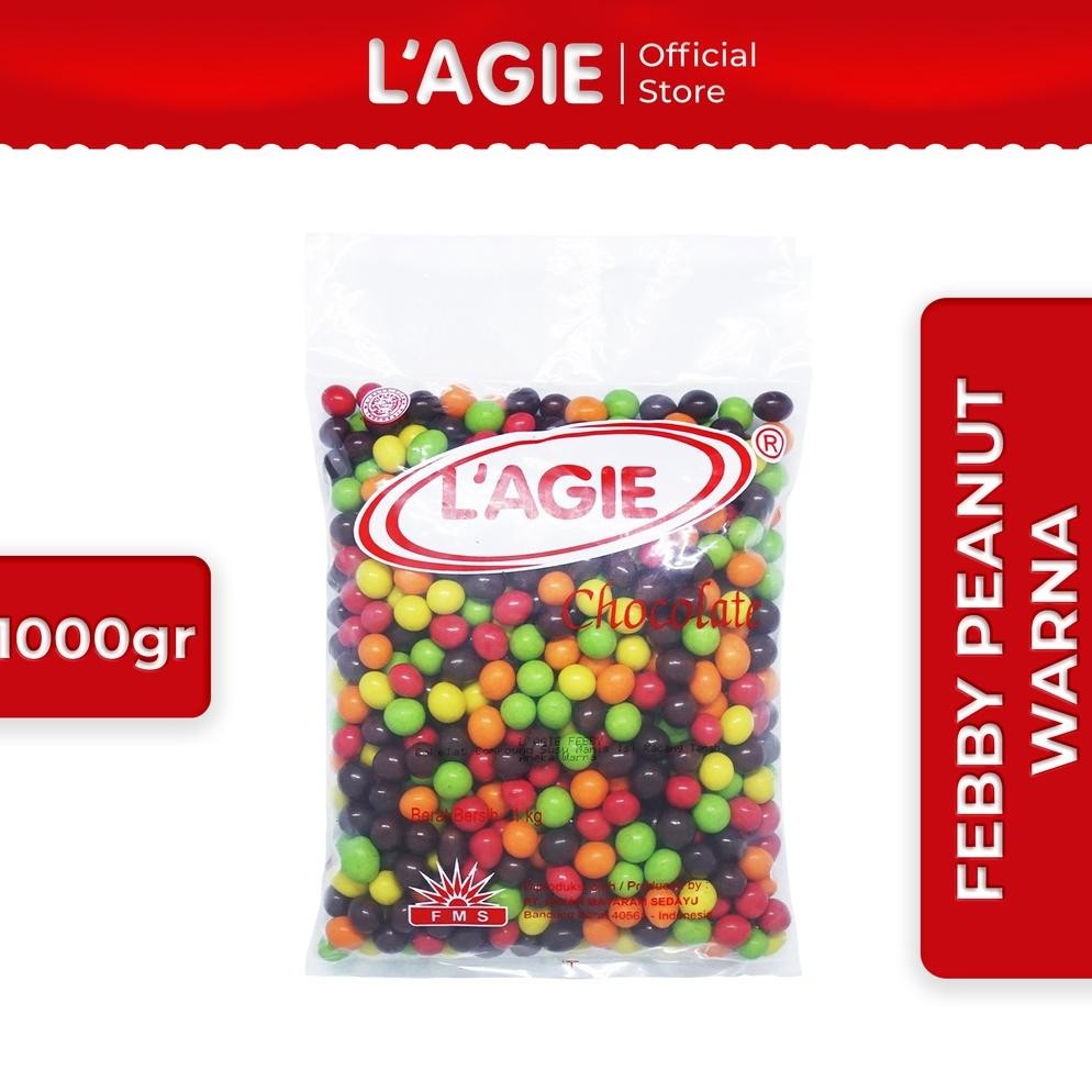 

Lagie Coklat Kiloan Kacang Tanah Febby Peanut Warna 1kg