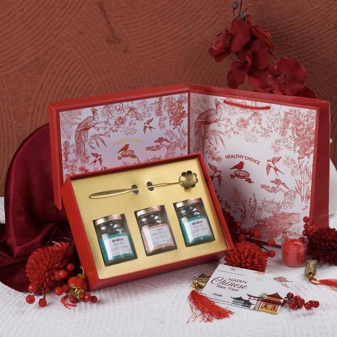 

Hampers Realfood Edisi Cny Imlek Parcel Chinese New Year Paket Walet