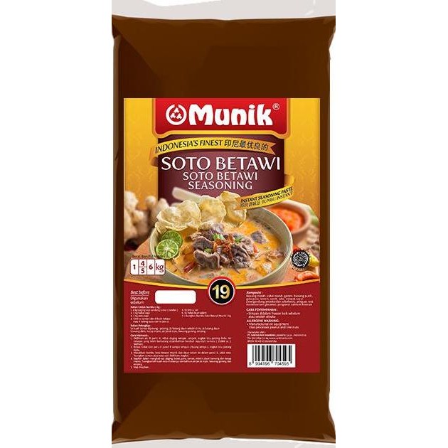 

Bumbu Munik Soto Betawi - 1000Gr