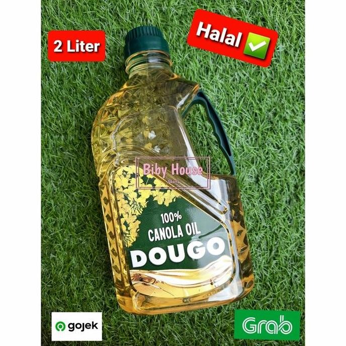 

Dougo Canola Oil /Minyak Canola Murni 2 Liter Halal Dan Termurah