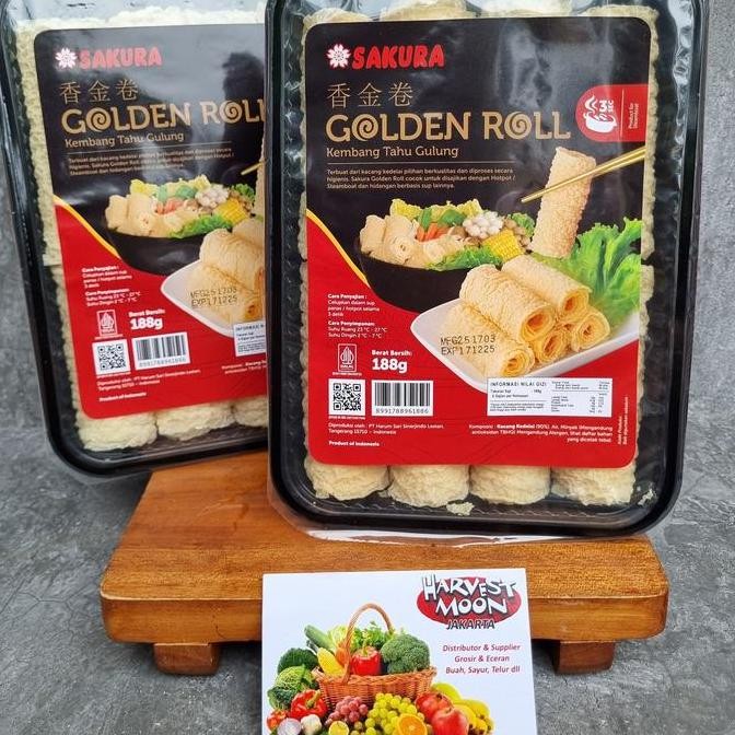 

Harvestmoon Sakura Ringroll Kembang Tahu Gulung Per Dus