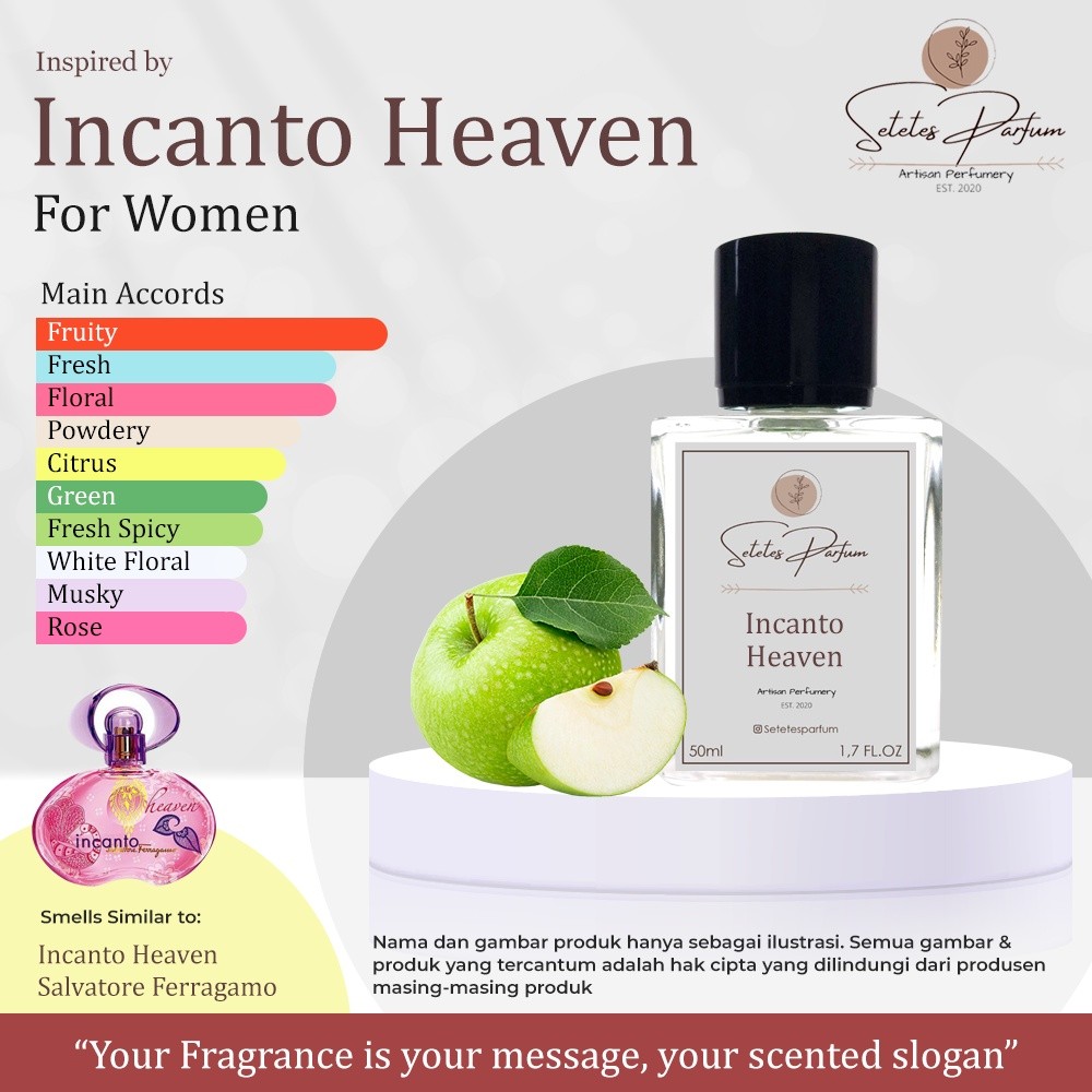 Setetes Parfum  Incanto Heaven