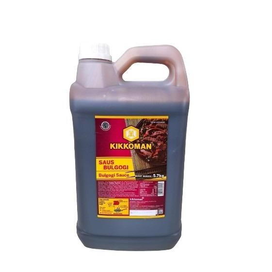 

Kikkoman Bulgogi Sauce Halal Jerigen 5.7 Kg - Saus Bulgogi