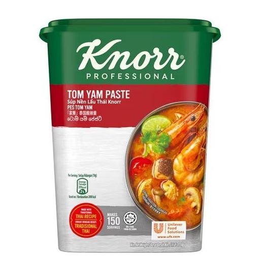 

KNORR TOM YAM PASTE BUMBU SIAP PAKAI UNTUK TOMYAM INSTAN DISTRIBUTOR RESMI 1,5 KG