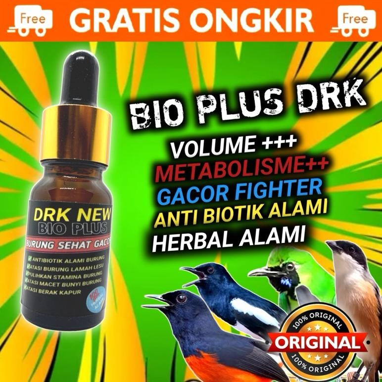 Original Vitamin Burung Bio Plus Drk New Ung-18