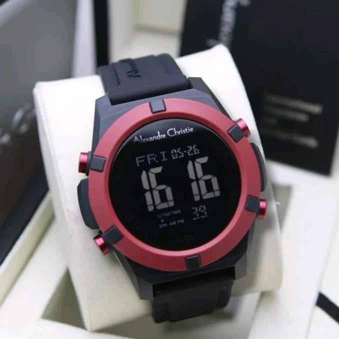 Tersedia Jam Tangan Pria Alexandre Christie 9371 AC9371 AC 9371 Digital Original