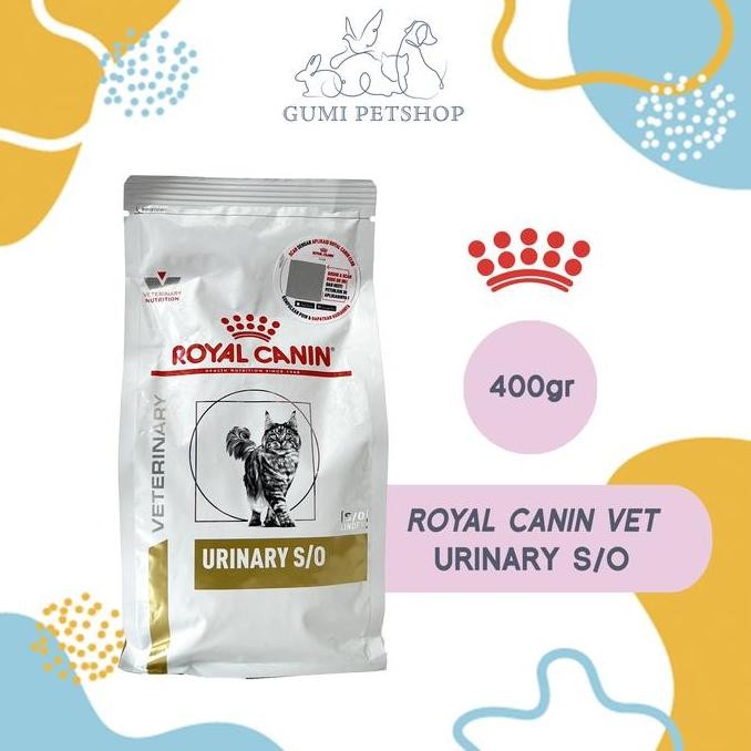 ROYAL CANIN Urinary SO Cat Food 400gr / Makanan Kucing Urinary CatFood