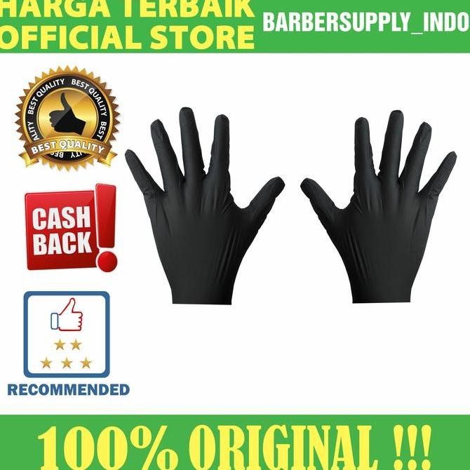 Sarung Tangan Hand Glove Barber Salon Pangkas Latex Karet Glove Latex Diskon