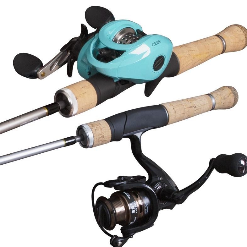 Joran Pancing Ultralight LEMOREN Baitha Lure 1-6lb Joran Travel Rod 1.56m/1.80m Free Box Joran Type 