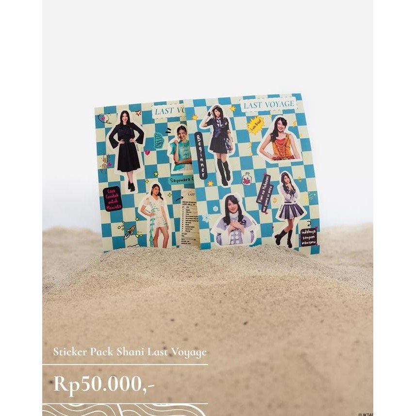 

Jkt48 Shani Last Voyage Sticker Pack Co