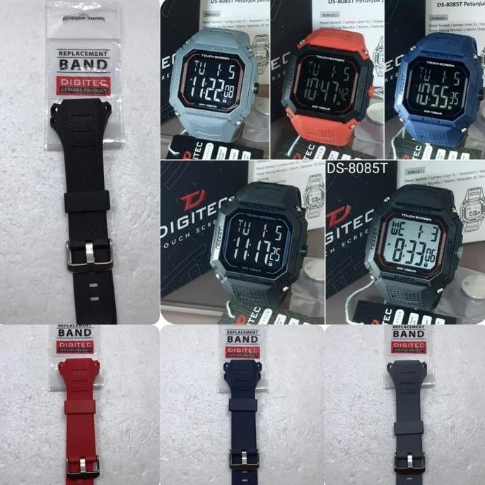 Tersedia TALI JAM TANGAN DIGITEC DG 8085 TOUCH SCREEN ORIGINAL PABRIK