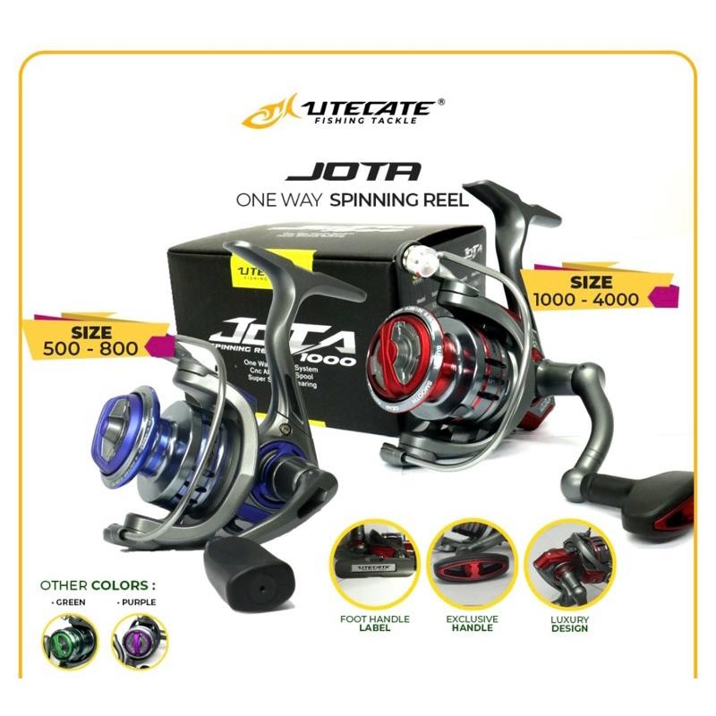 Reel Spinning Utecate Jota 500-4000 Grafit Ringan - Juragan Pancing Murah