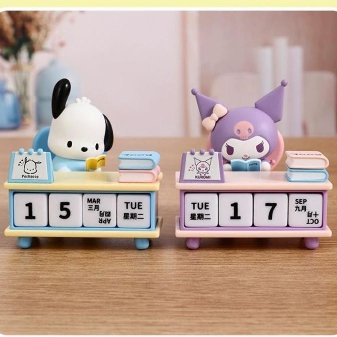 

[Cc35] Mainan Anak Block Kalender Pajangan Kalender Sanr10 Kalender Abadi Sanr10 Kuromi Pochacco Co