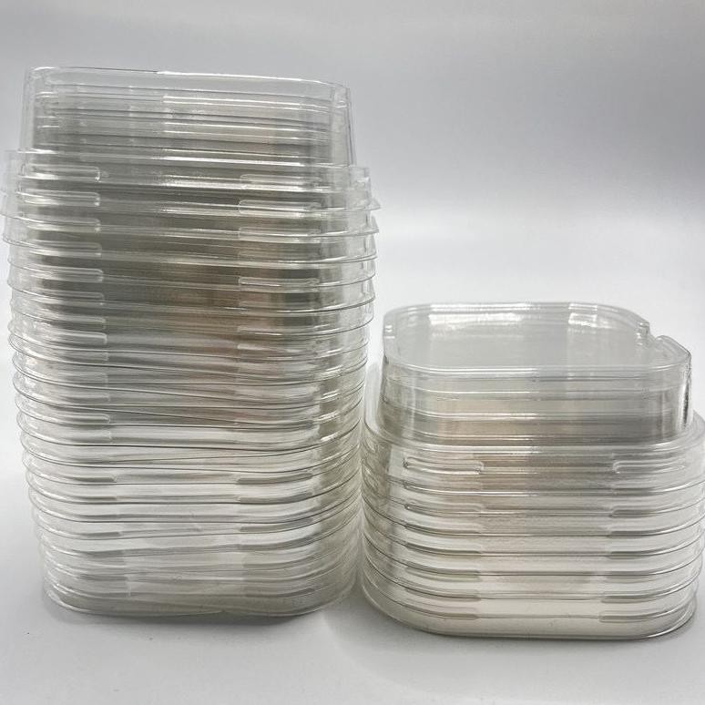 Bisa Cod Kertas Kotak Kue Roti Dessert Metalic Motif Batik Diluar |  Square Cupcake Box | Box Kue | 