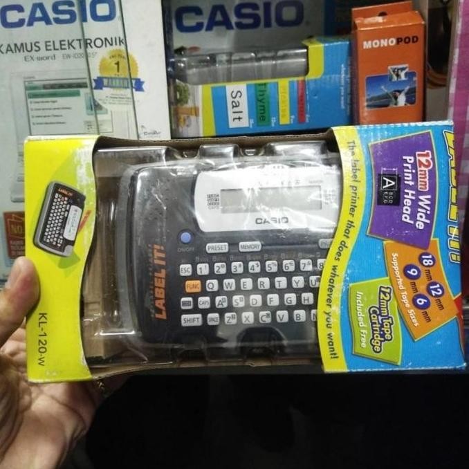 

Casio Kl 120 Label Printer/Ez Label Print Casio Kl120/Original Casio New Stok
