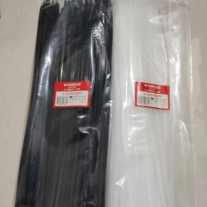 

Kabel Ties Cable Pengikat Vorge 4.8 X 400 Mm 4,8 X 40 Cm 40Cm 400Mm Co