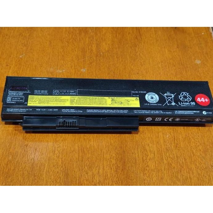 Baterai Laptop Thinkpad X230 X230I X230S 44+ New Stok