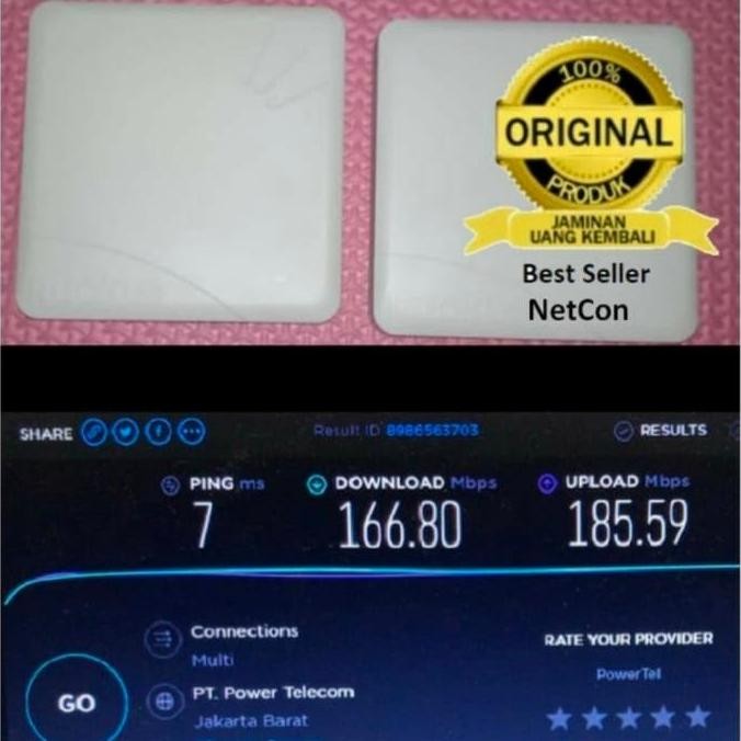 Paket Ruckus 7372 Custom Outdoor Unifi Linksys Zte Asus Huawei New Stok