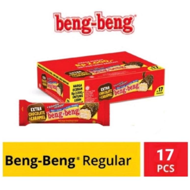 

Beng Beng Chocolate 25gr [ KEMASAN BARU 17 PCS ISI LEBIH BESAR ]