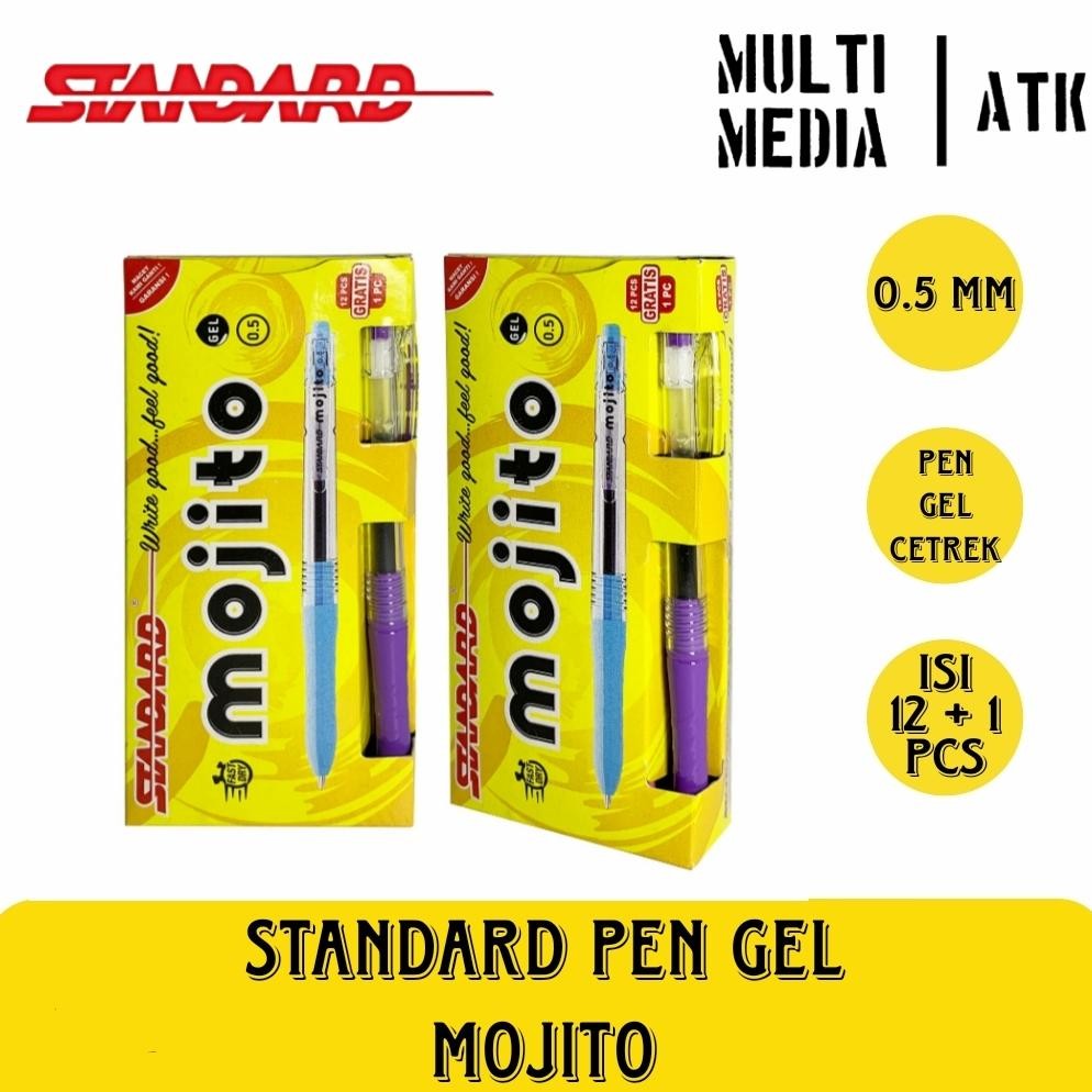 

BALLPOINT / PULPEN STANDARD MOJITO 0.5MM (1LUSIN)