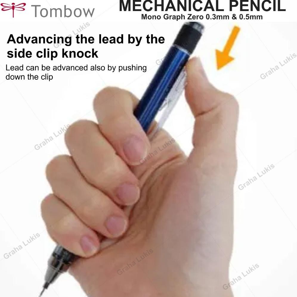 

Tombow Mono Graph Shaker Mechanical Pencil - 0.3mm & 0.5mm