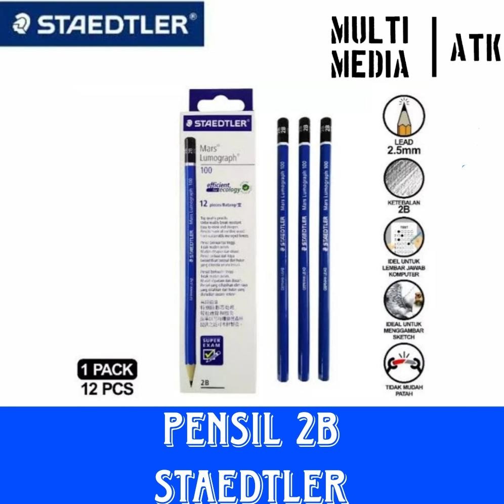 

PENSIL 2B STAEDTLER PENSIL UJIAN
