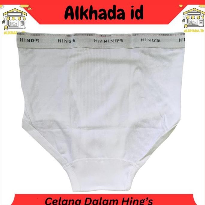 Terbaru 3 Pcs Celana Dalam Pria Dewasa Bahan Katun Merk Hings | Celana Dalem Laki Laki Jumbo Premium