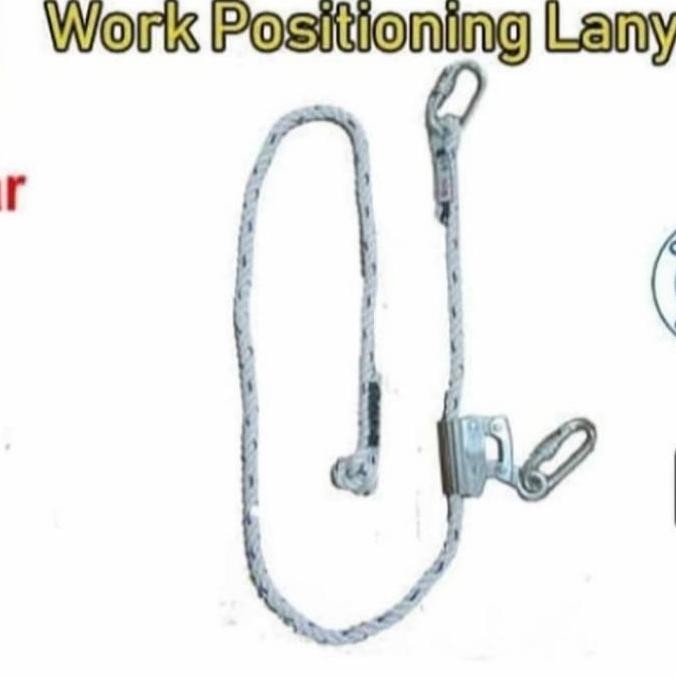 

Work Positioning Lanyard Merk Haidar Original Co