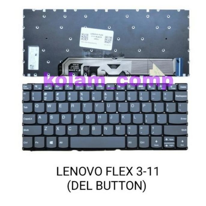 Keyboard Len Ideapad Flex 3 11Ada05 11-Igl05 3-11Ada05 New Stok
