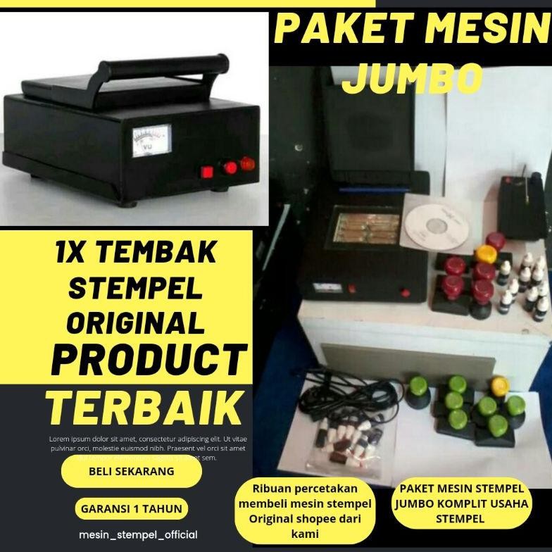 

ORIGINAL MESIN STEMPEL FLASH U setara JUMBO = Import NO.1 TERBAIK KOMPLIT mesin stempel flash masin stempel otomatis