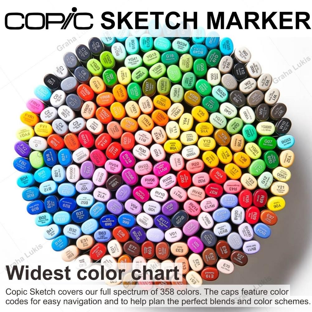 

COPIC SKETCH MARKER VARIAN RV - RED VIOLET