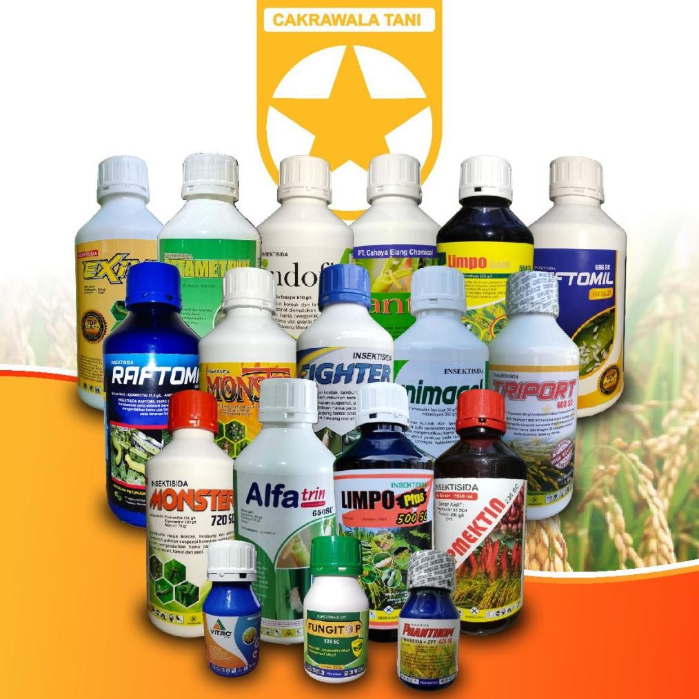 RAFTOMIL GOLD 686SC 1liter INSEKTISIDA ABAMECTIN ASEFAT METOMIL