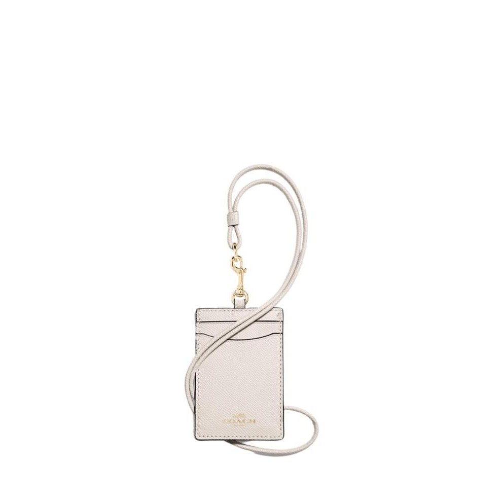 

Coach Id Lanyard Gold Chalk Co