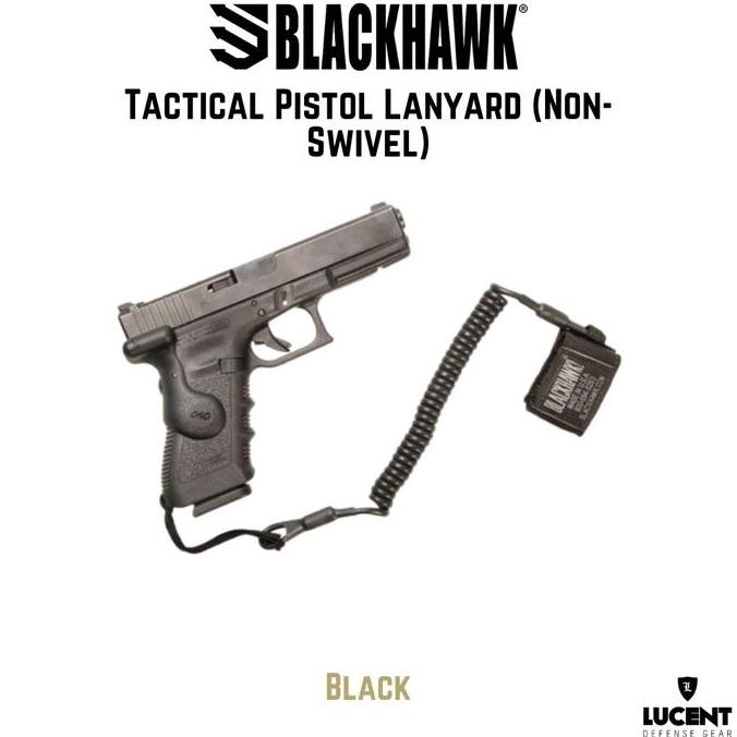 

Tactical Pistol Lanyard Coiled - Black Co