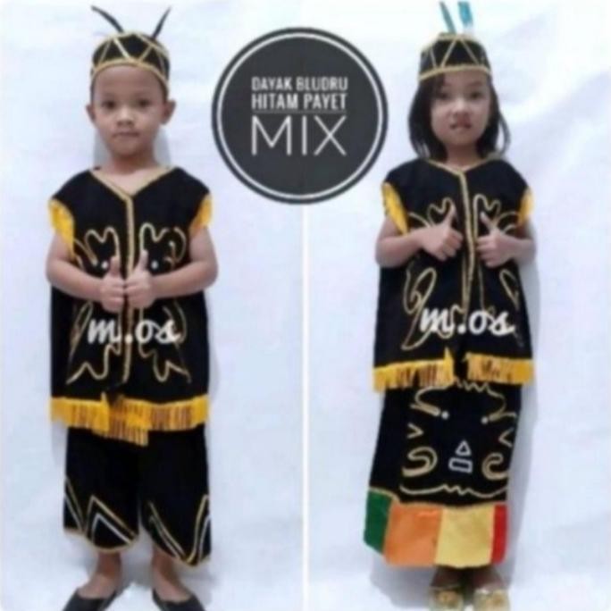 Pakaian Dayak // Baju Dayak Adat Kalimantan