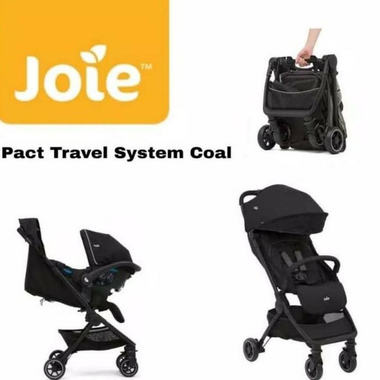 Stroller Joie Pact Travel System TB Coal / Stroller Bayi AST