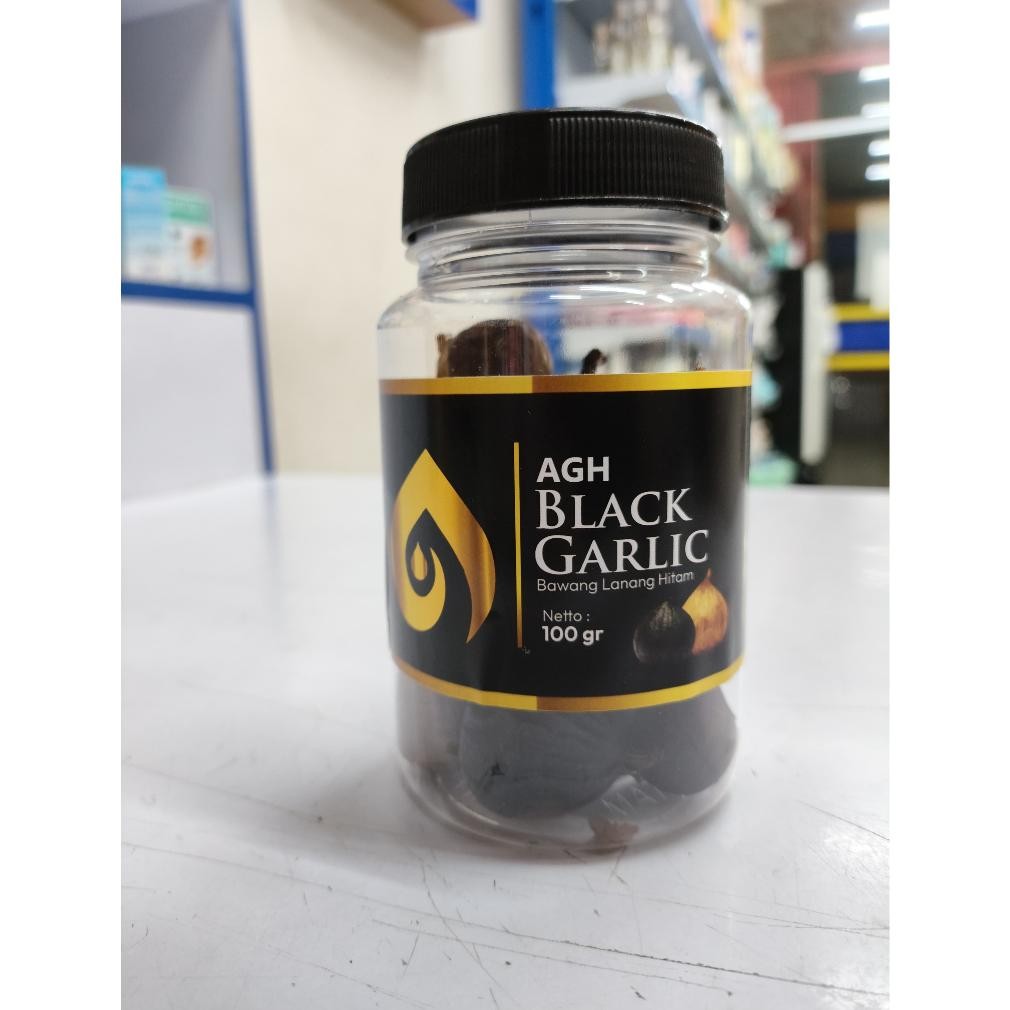 

AGH Black Garlic Botol 100 Gr / Bawang Hitam Tunggal Lanang
