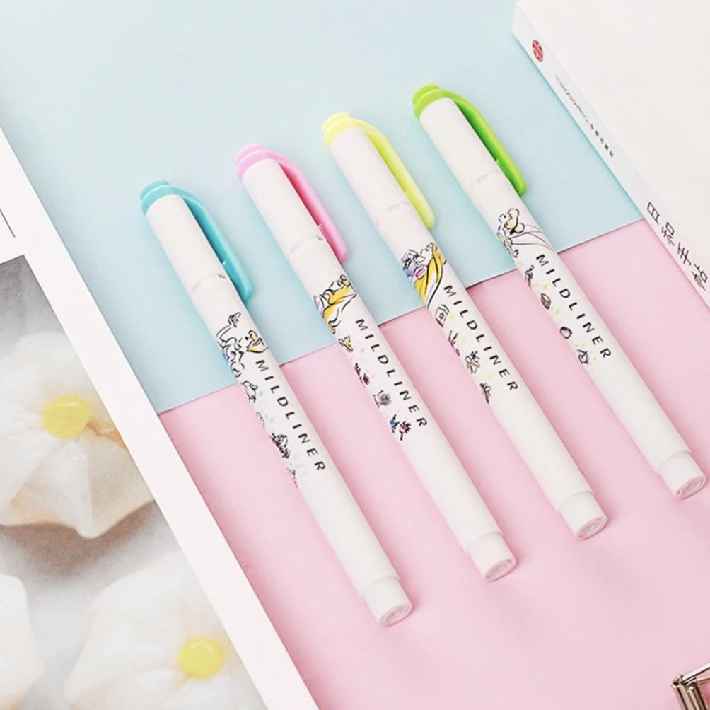 

Japan Zebra Mildliner WKT12 Disney Princess Limited Edition