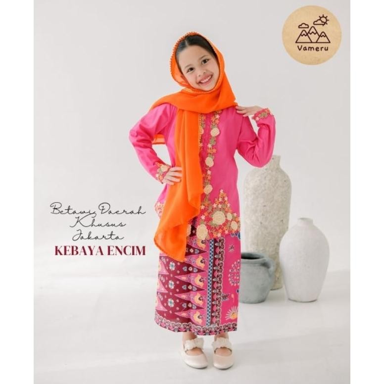 KEBAYA ENCIM BORDIR BETAWI ANAK AST