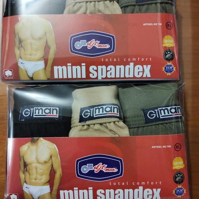 Celana dalam gt man 708 / cd gt man mini spandex / Cd Gt man 708