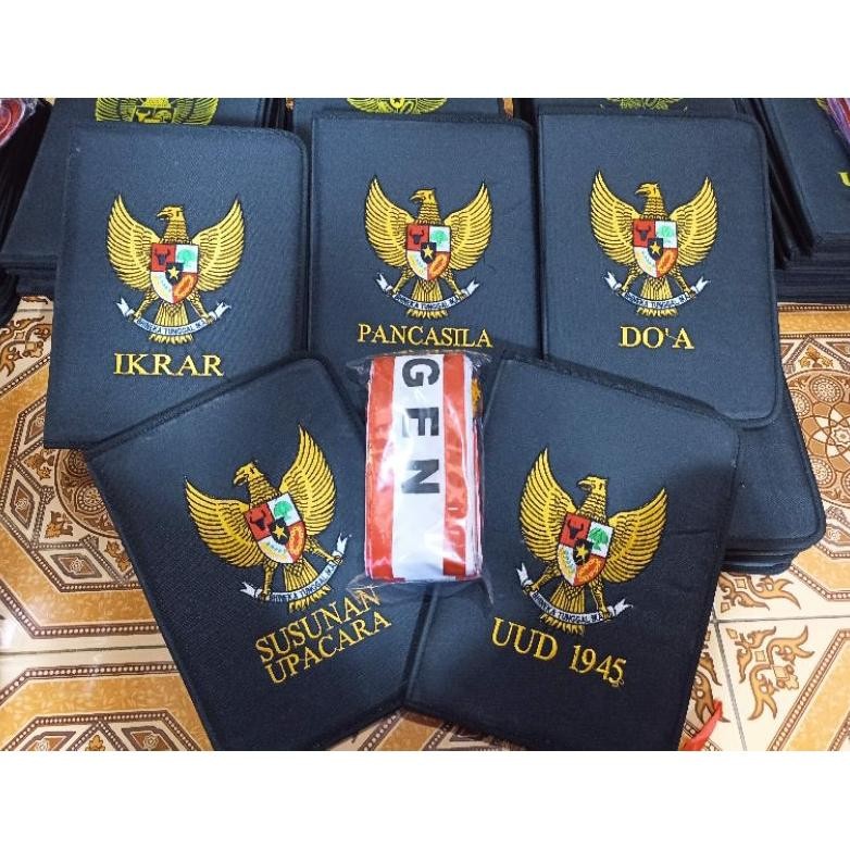 

Map upacara bordir isi 5 pcs perlengkapan map upacara bordil map upacara isi 5 map pakai selempang
