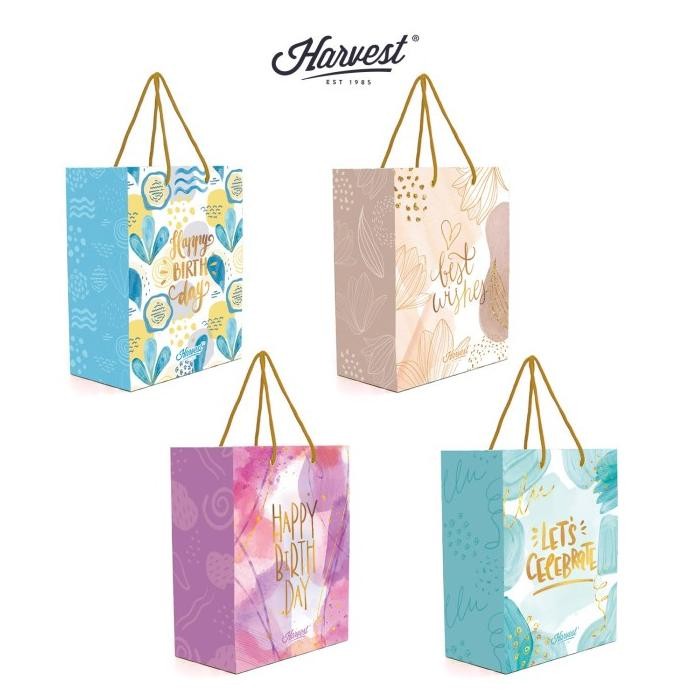

MINDU Paper Bag Ulang Tahun / Birthday Harvest Spring (M) - Paket isi 4