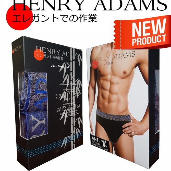 Henry Adams Celana Dalam Bambo 2/1 Motif Batik