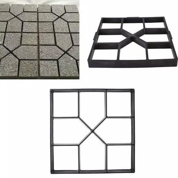 ready bahan plastik ABS cetakan paving block/jalan paving/paving beton