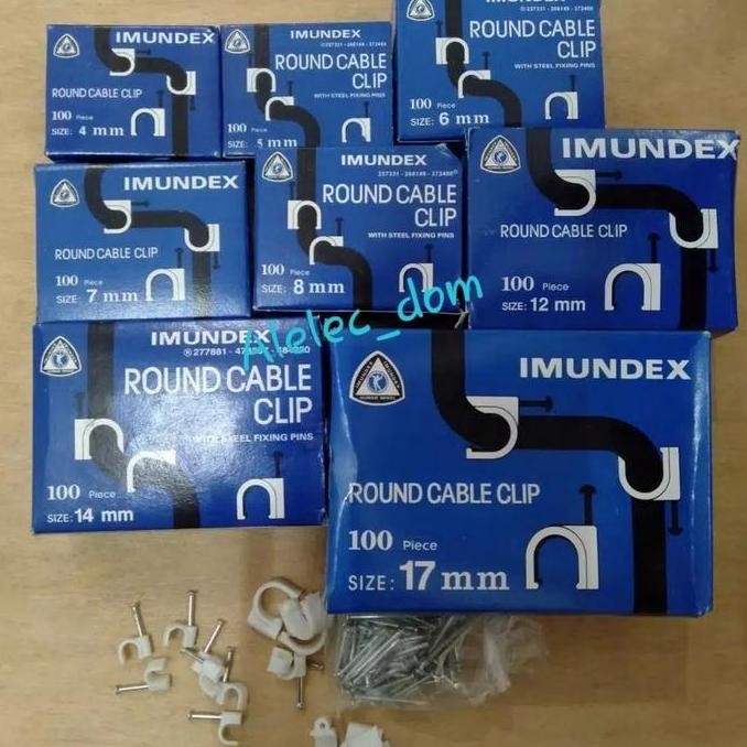 

TERMURAH Klem Kabel Klip Kabel 7mm 8mm 9mm 10mm 12mm 14mm